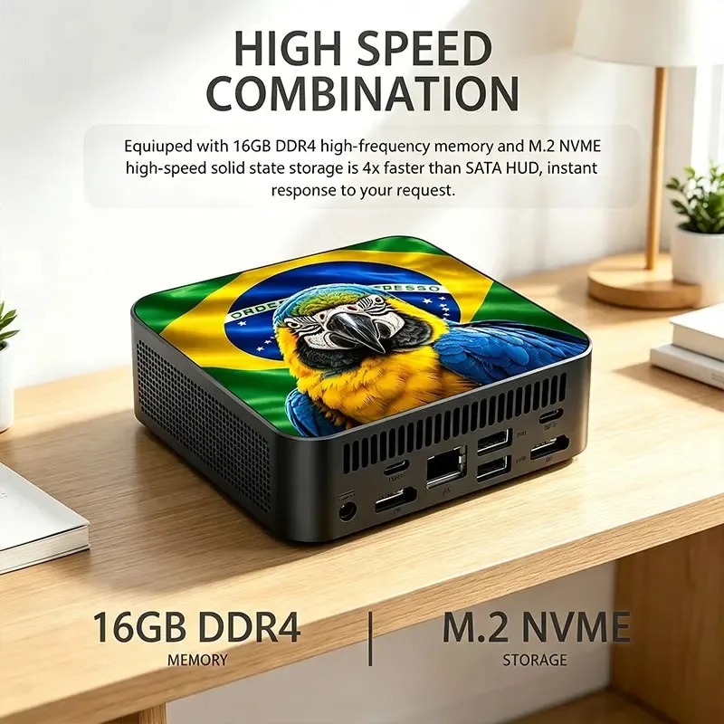 New Powerful Mini PC Computer  - đánh giá và giá Ddr4 16Gb