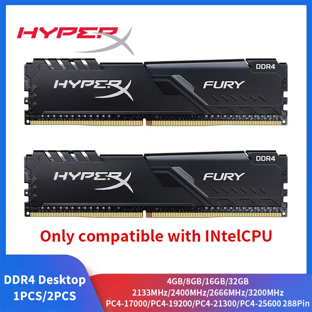 HyperX Fury Memoria DDR4 8GB 1 - đánh giá và giá Ddr4 2400Mhz