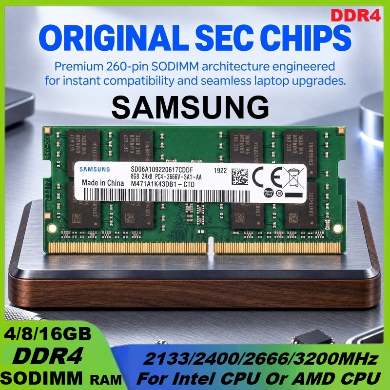 SAMSUNG DDR4 RAM 16GB 32GB 4GB - đánh giá và giá Ddr4 2400Mhz