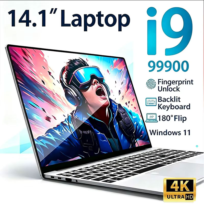 14.1' Intel Core i9-9900 Windo - đánh giá và giá Ddr4 Laptop Ram